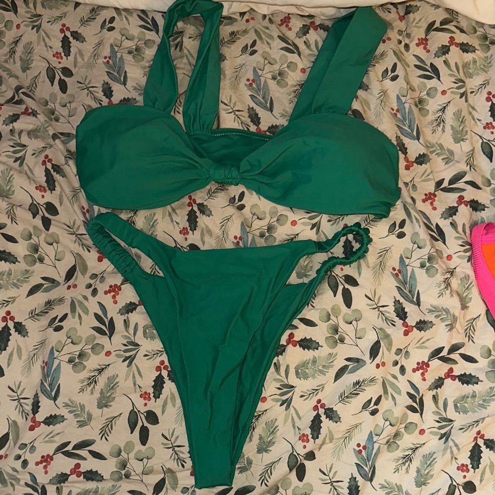 SHEIN Green Bikini Set